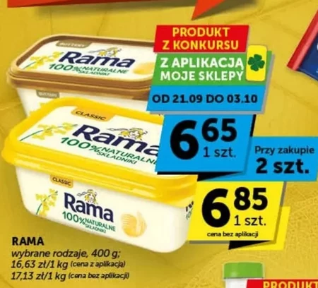 Rama Classic Tłuszcz do smarowania 400 g
