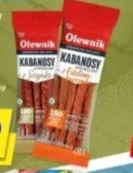 Olewnik Enjoy Kabanosy serowe 105 g