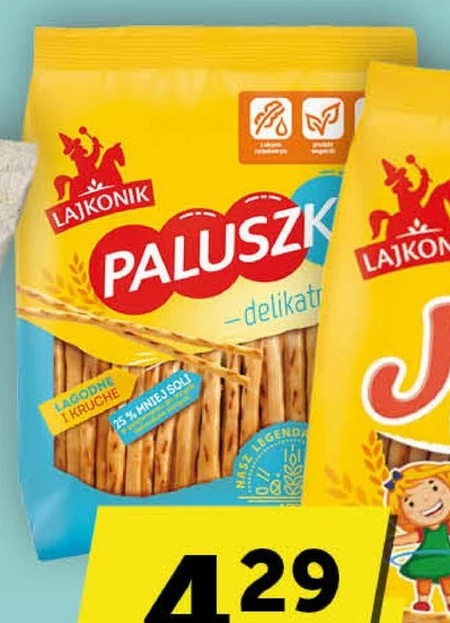 Lajkonik Paluszki delikatne 180 g