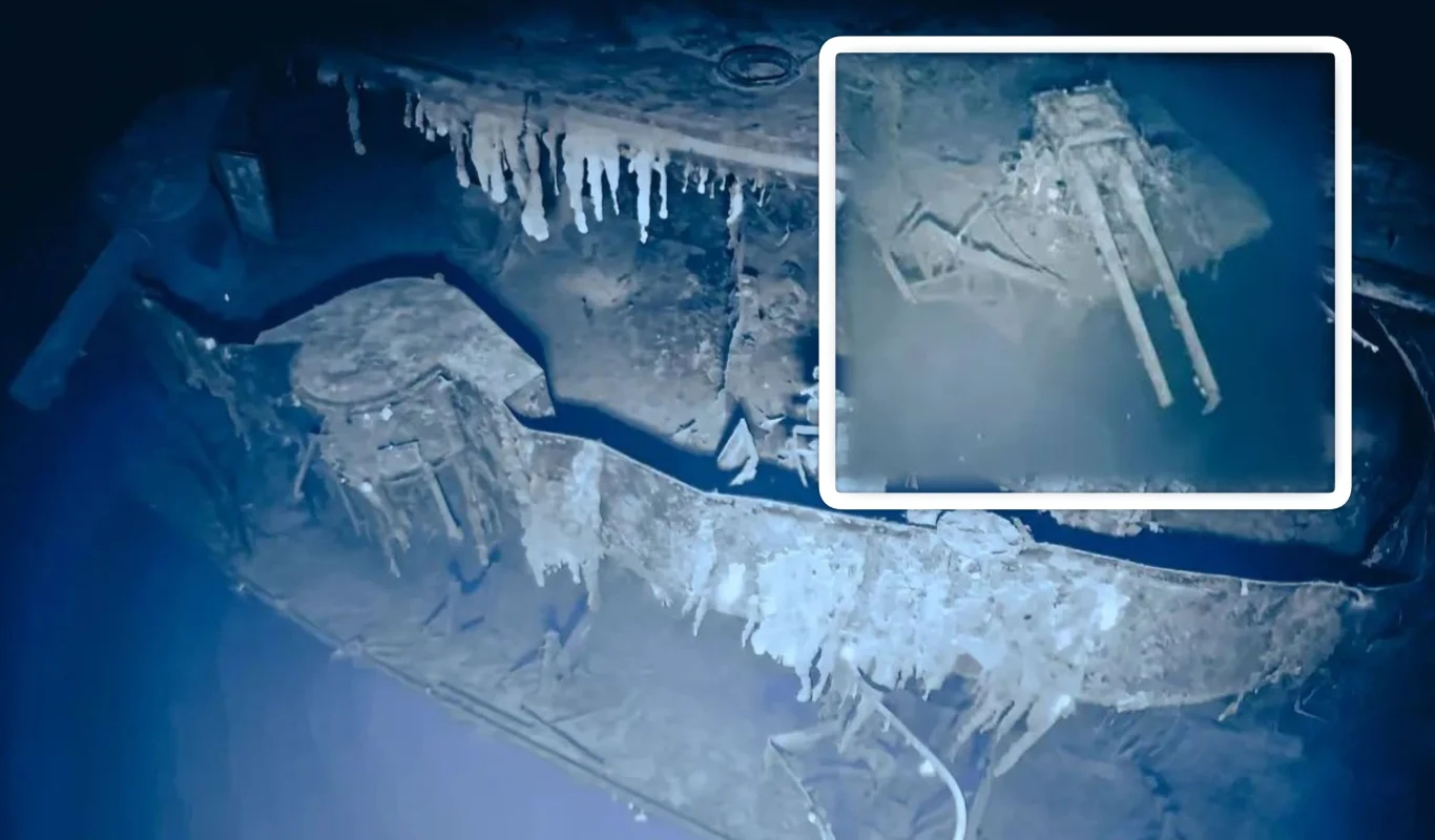 Leży na dnie od 1942 roku. Tak obecnie wygląda japoński lotniskowiec Akagi Leży na dnie od 1942 roku. Tak obecnie wygląda japoński lotniskowiec Akagi