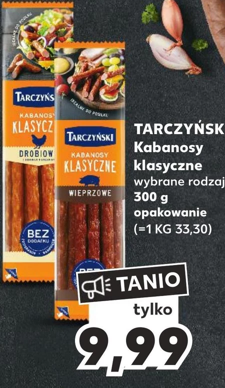 Kabanosy Tarczyński
