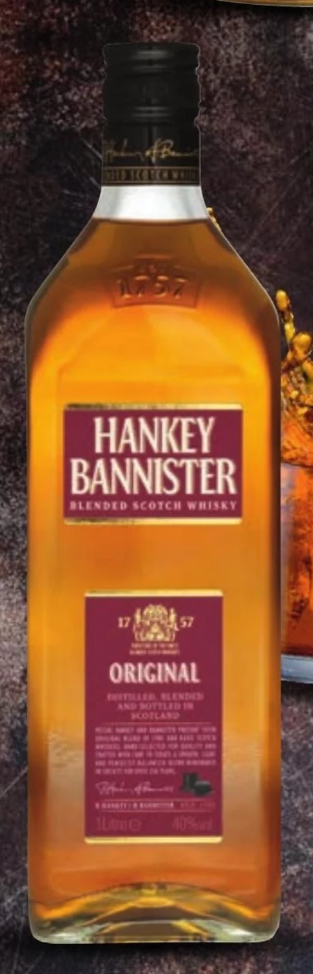 Whisky Hankey Bannister