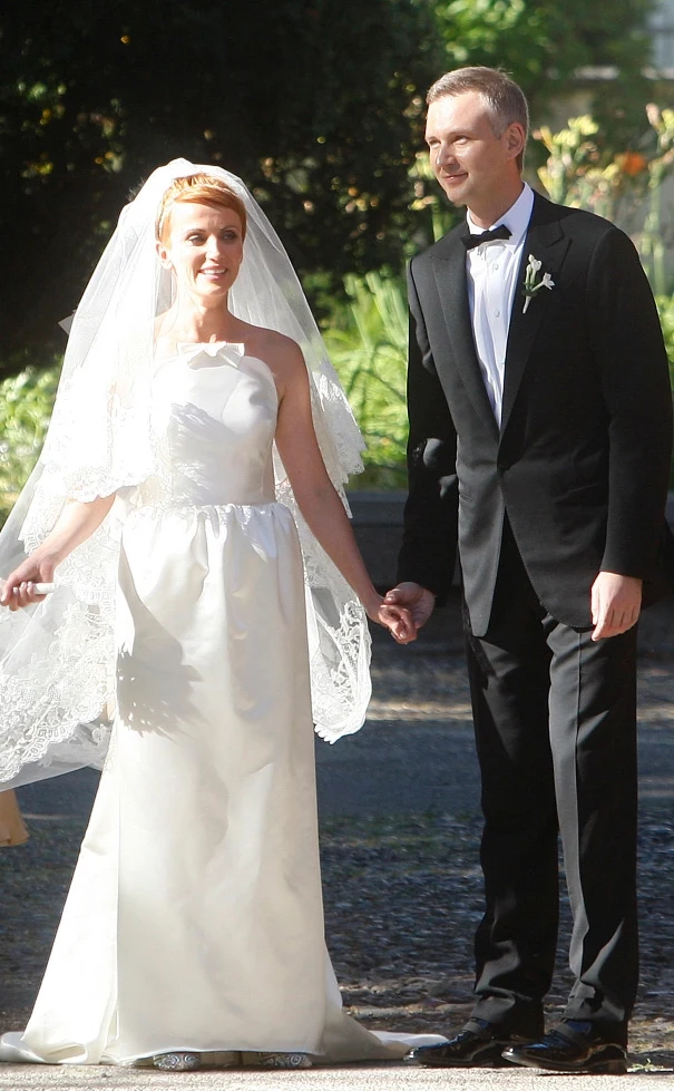 Katarzyna Zielińska w dniu ślubu, 2013 rok