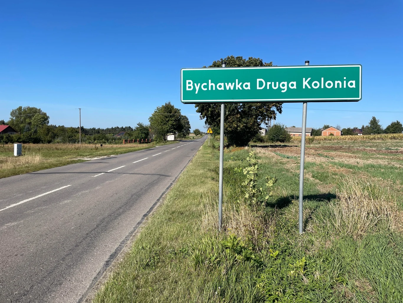 Kolonia Bychawka Druga w gminie Bychawa