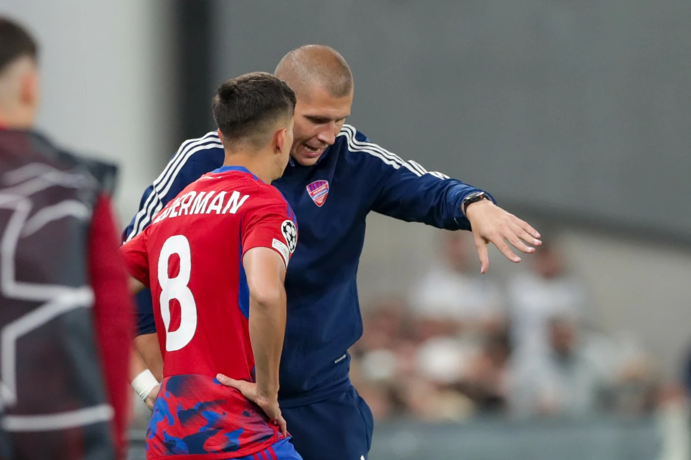 Dawid Szwarga i Ben Lederman