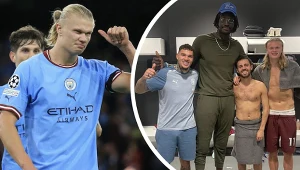 Koszykarz Mamadou Ndiaye pochwalił się fotką z piłkarzami Manchesteru City