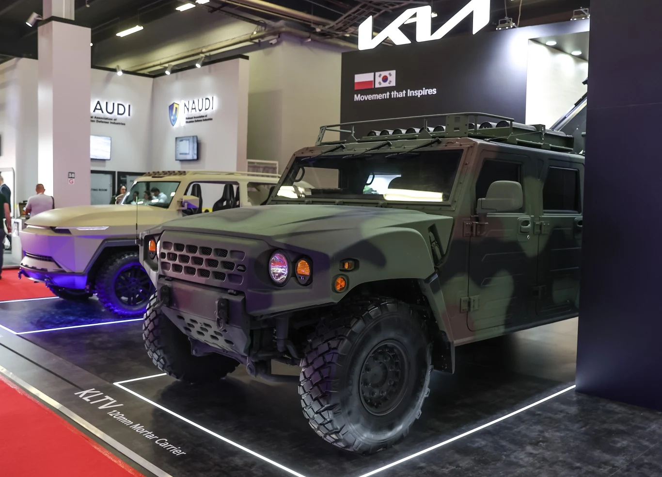 Spolonizowane odmiany KIA KLTV powstawać mają w spółce Rosomak S.A / fot. Targi Kielce