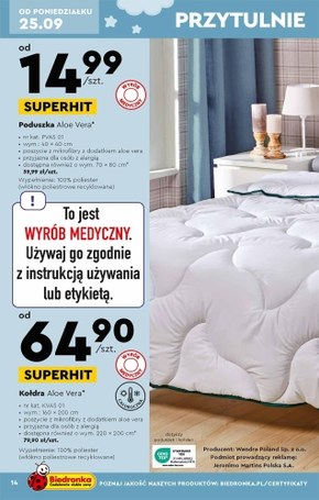 Okazje tygodnia w Biedronce