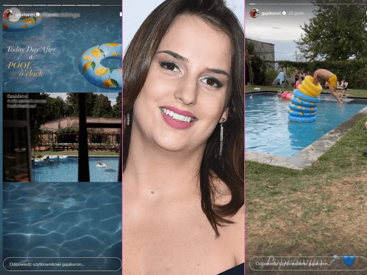 Gaja Kuroń wesele i poprawiny urządziła we włoskiej willi w Toskani Gaja Kuroń wesele i poprawiny urządziła we włoskiej willi w Toskani