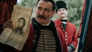 Robert Więckiewicz w filmie "Kos" wcielił się w postać ścigającego Tadeusza Kościuszkę rotmistrza Dunina