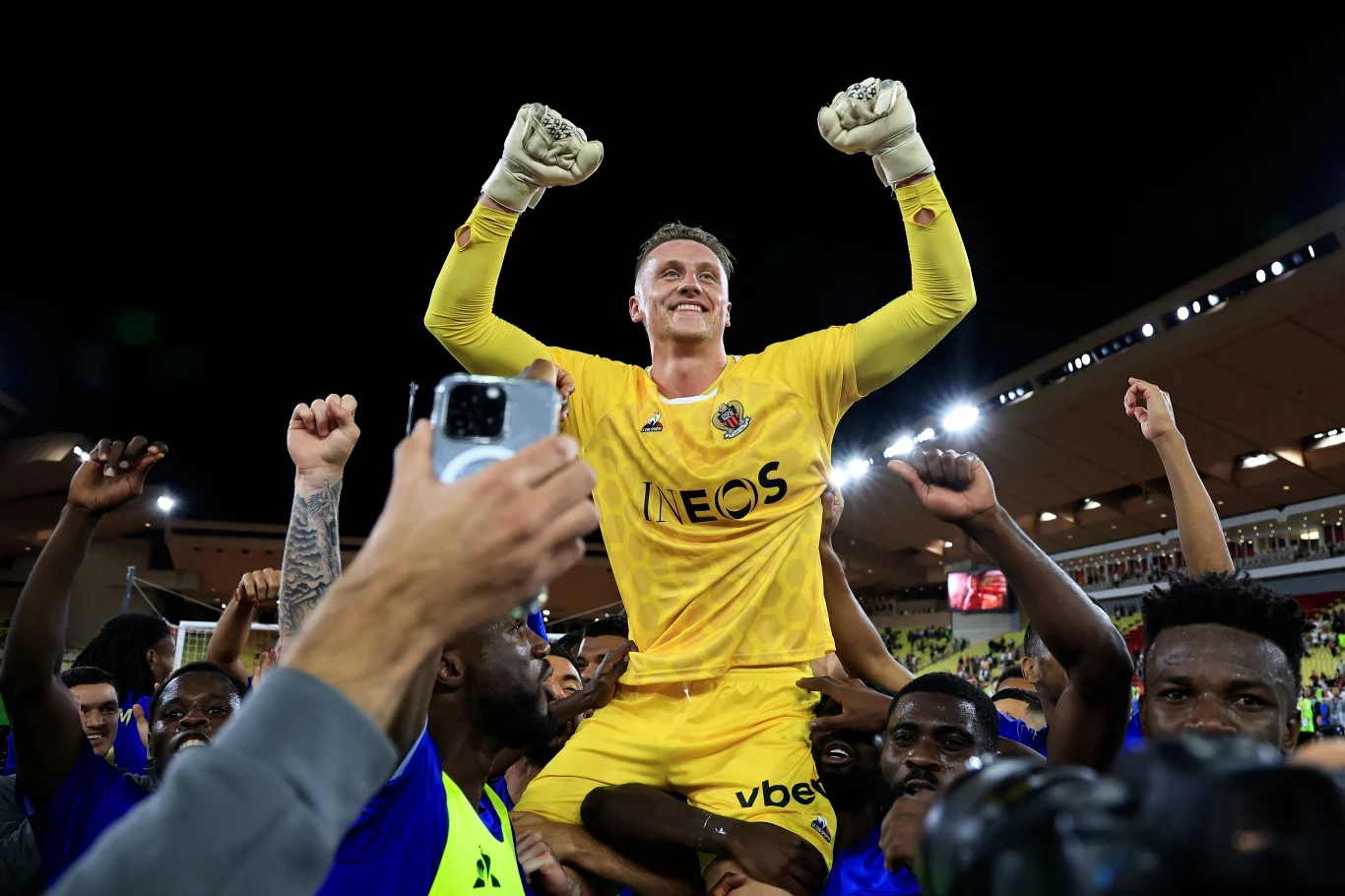 Marcin Bułka po meczu z AS Monaco