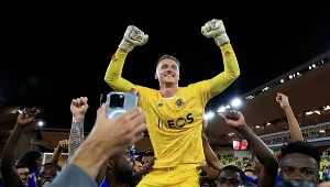 Marcin Bułka po meczu z AS Monaco
