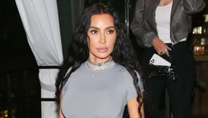 Kim Kardashian w seksownym stroju. Celebrytka zaprezentowała jesienne trendy