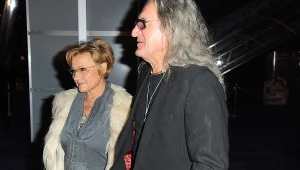 Grzegorz Markowski  z żoną