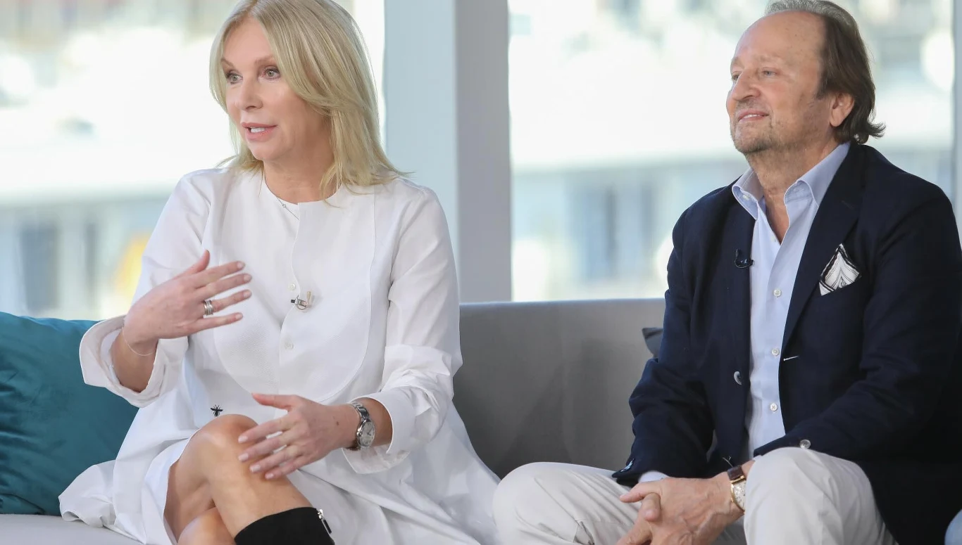 Mariola Bojarska-Ferenc z mężęm Mariola Bojarska-Ferenc z mężęm