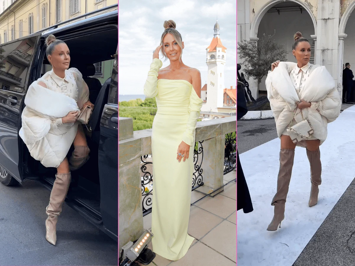 Rozenek jak chmurka w Mediolanie Rozenek jak chmurka w Mediolanie