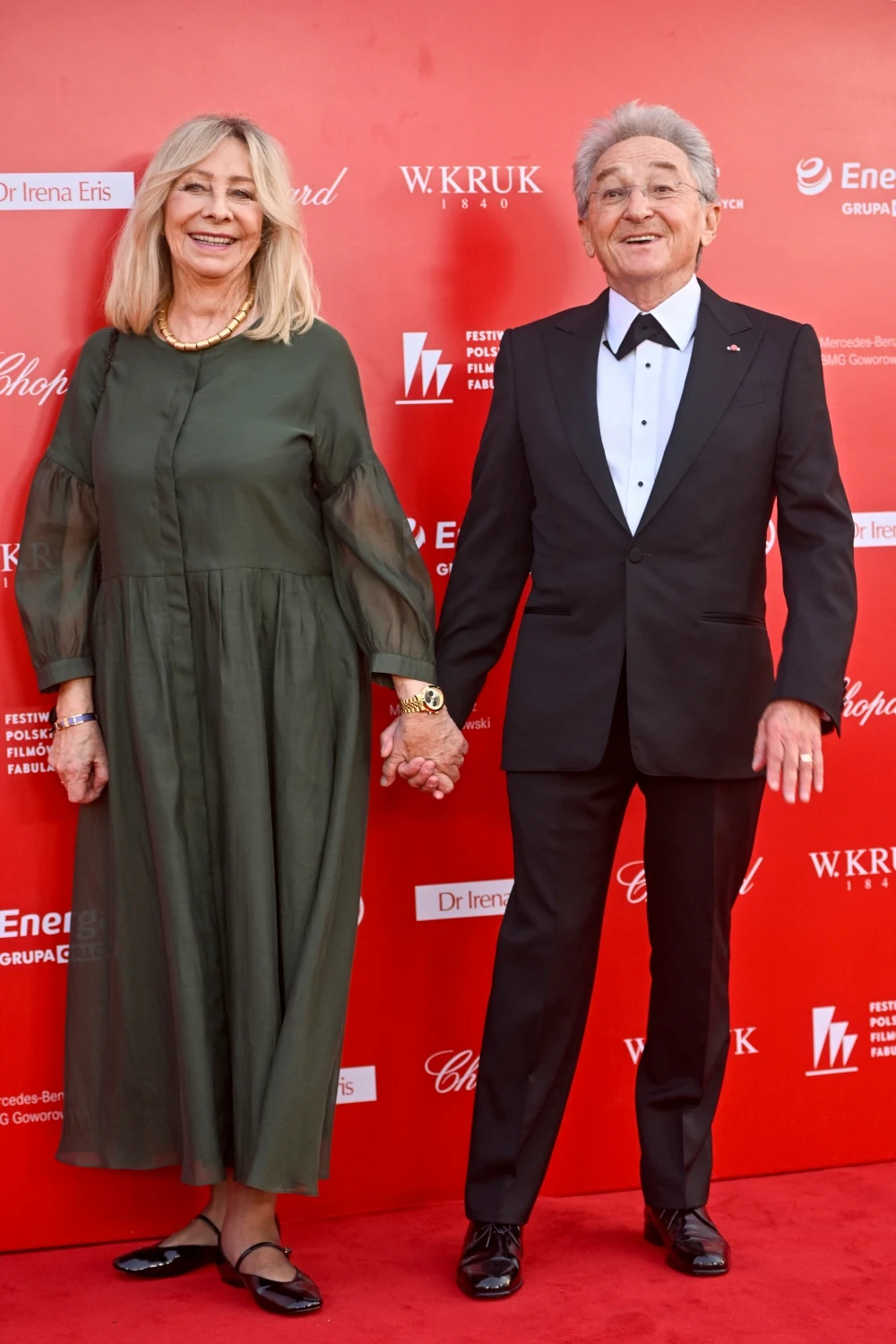 Tegoroczny laureat Platynowych Lwów Allan Starski z żoną Wiesławą Tegoroczny laureat Platynowych Lwów Allan Starski z żoną Wiesławą