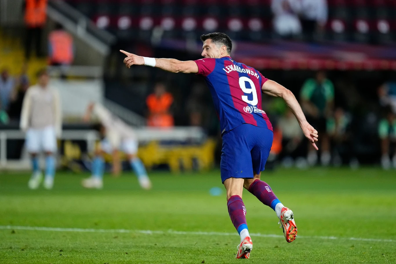 Robert Lewandowski bohaterem Barcelony