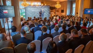 Na scenie Paweł Borys, prezes PFR podczas BrandMe CEO. fot. BrandMe CEO