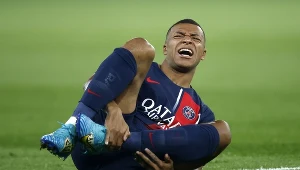 Kylian Mbappe doznał kontuzji w meczu z Olympique Marsylia