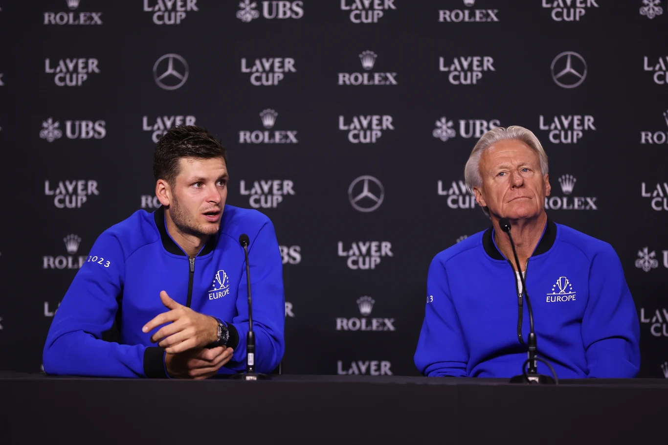 Hubert Hurkacz i Bjorn Borg