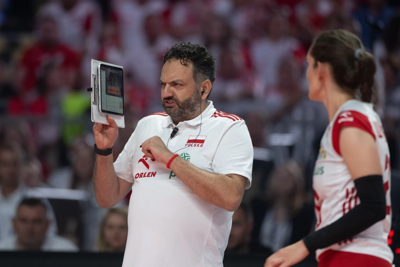 Stefano Lavarini, trener reprezentacji Polski siatkarek Stefano Lavarini, trener reprezentacji Polski siatkarek