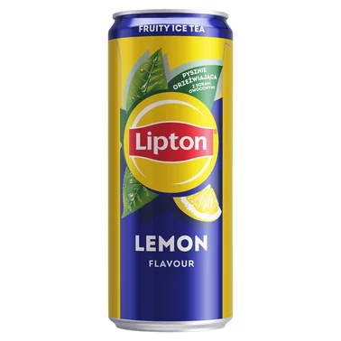 Lipton Ice Tea Lemon Napój niegazowany 330 ml - 1