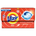 Vizir Platinum PODS Alpine Fresh Kapsułki do prania, 18 prań