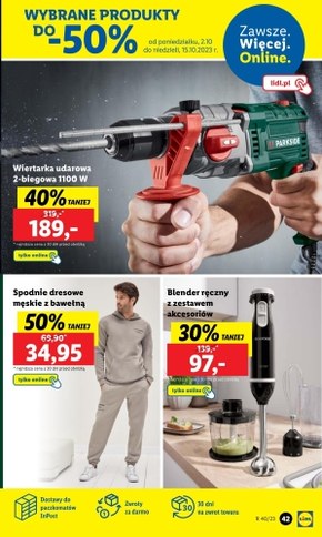 Bestsellery w super cenie - Lidl