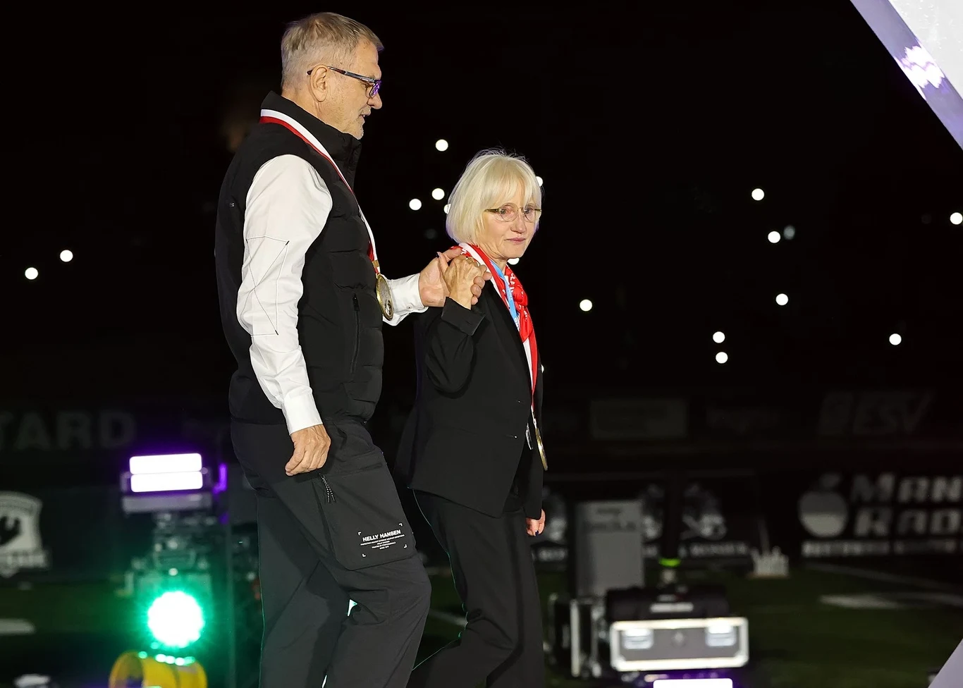 Andrzej Rusko i Krystyna Rusko. Andrzej Rusko i Krystyna Rusko.