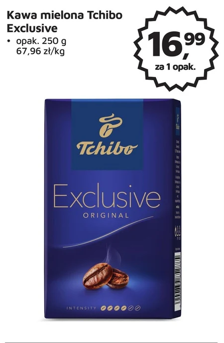 Tchibo Exclusive Original Kawa palona mielona 250 g