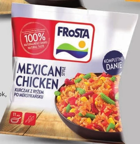 FRoSTA Mexican Style Chicken Kurczak z ryżem po meksykańsku 450 g