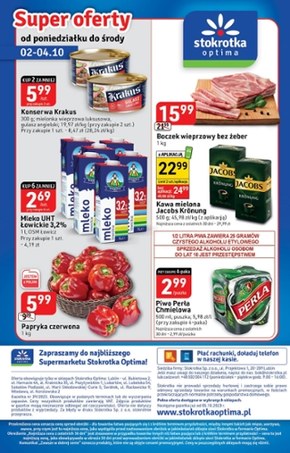 Stokrotka Optima - oferta od czwartku