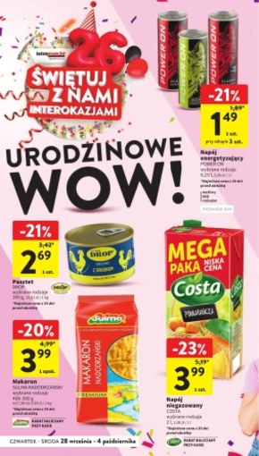 Świętuj z nami interokazjami! - Intermarche