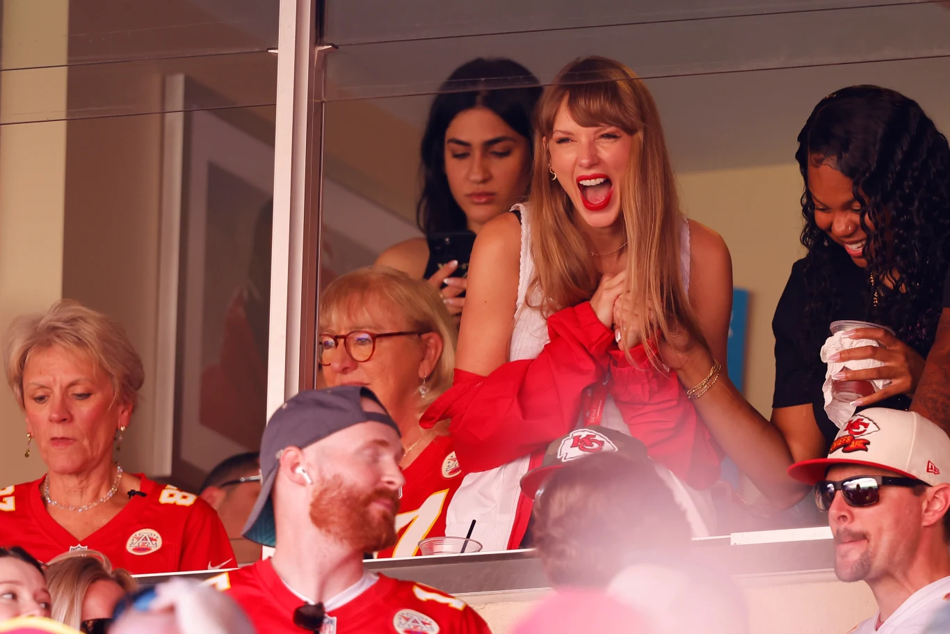 Taylor Swift na meczu Kansas City Chiefs