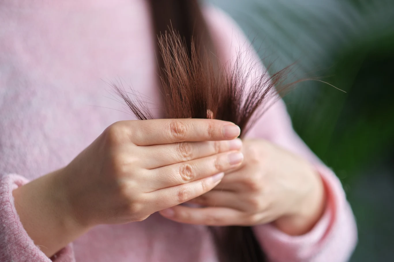 Po kąpieli w wodzie z orzechów włoskich włosy będą odżywione i bardziej błyszczące