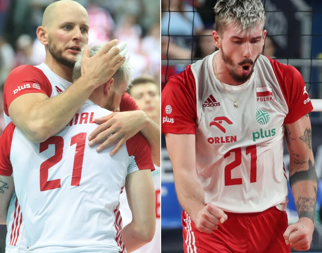 Bartosz Kurek i Tomasz Fornal, reprezentacja Polski w siatkówce mężczyzn Bartosz Kurek i Tomasz Fornal, reprezentacja Polski w siatkówce mężczyzn
