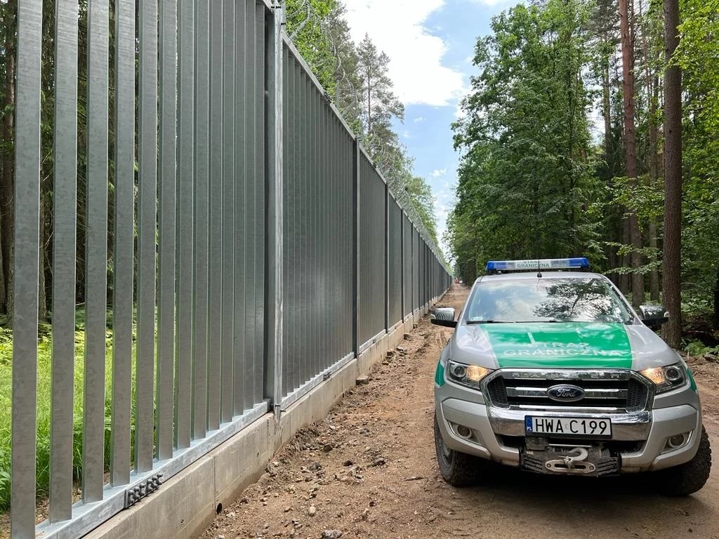 Patrol Straży Granicznej na granicy z Białorusią Patrol Straży Granicznej na granicy z Białorusią