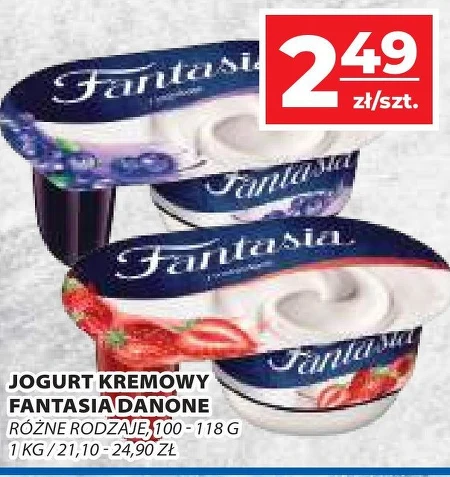 Fantasia Jogurt kremowy z wiśniami 118 g
