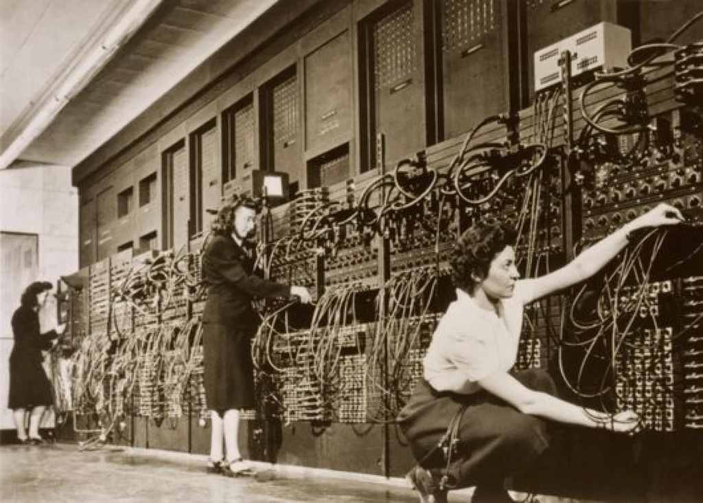 ENIAC, czyli pierwszy komputer na świecie.