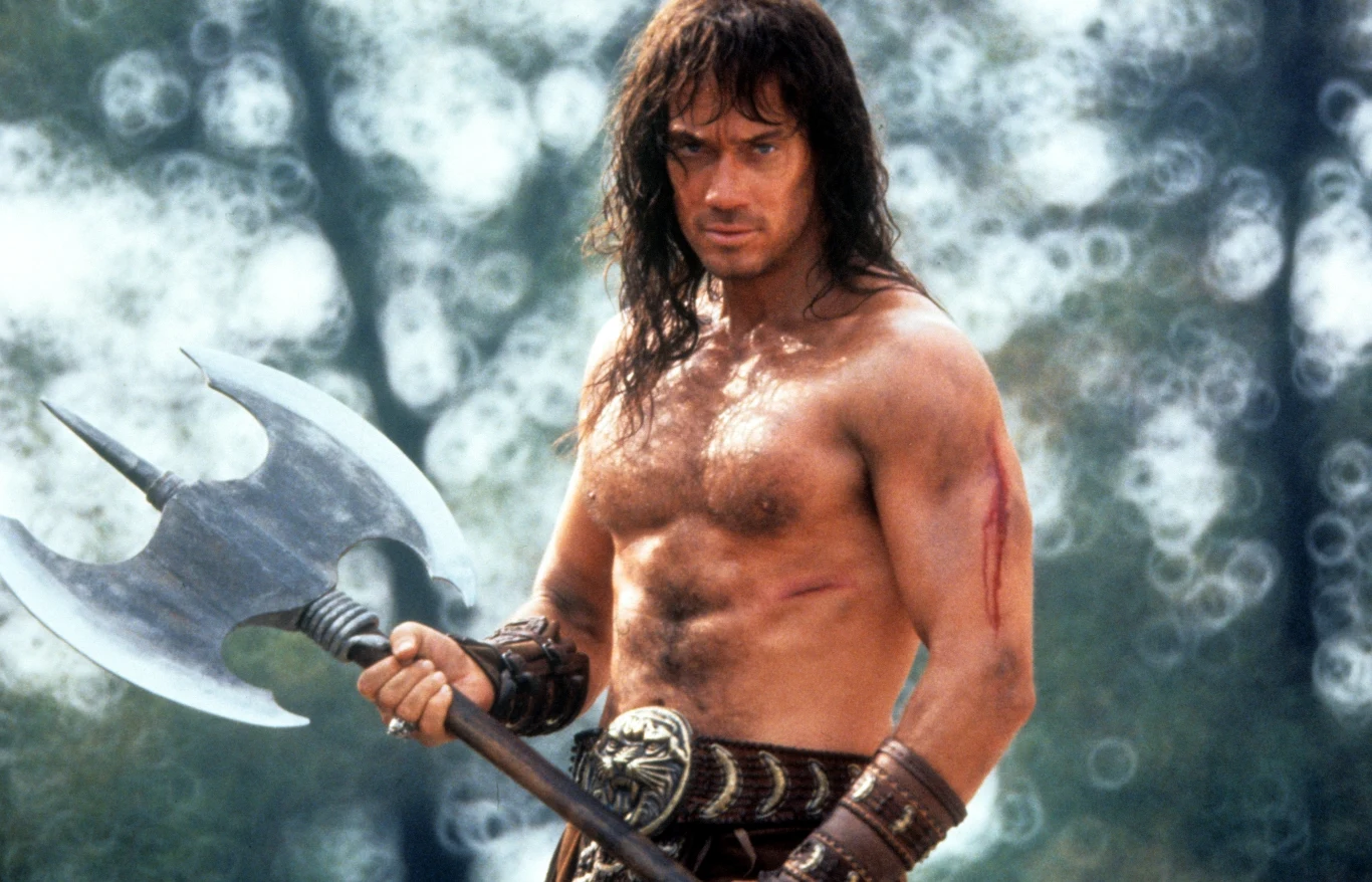 Kevin Sorbo w filmie "Kull Zdobywca" Kevin Sorbo w filmie "Kull Zdobywca"