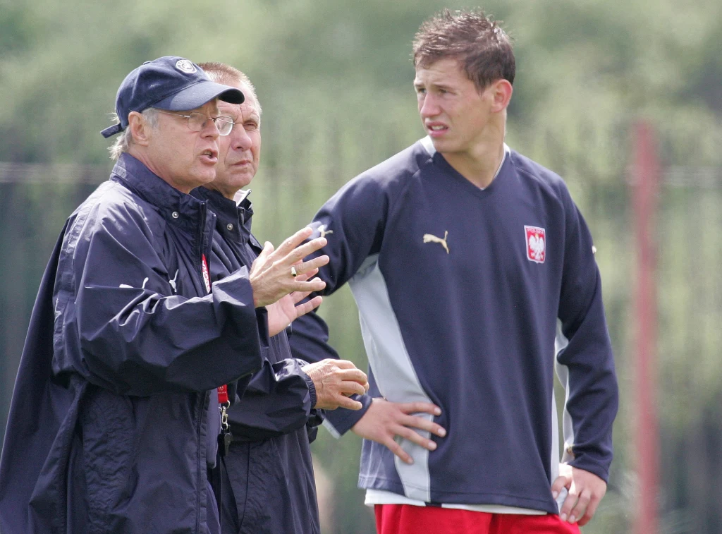 Grzegorz Krychowiak podczas zgrupowania juniorskiej reprezentacji Polski