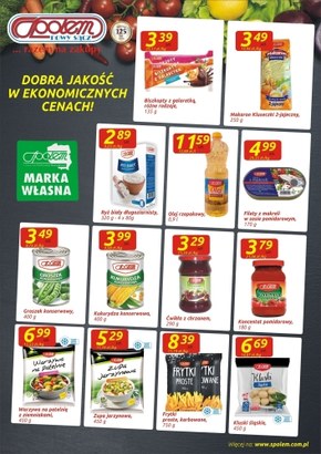 Ceny dnia w Społem Nowy Sącz 