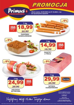 Primus - nowa oferta promocyjna