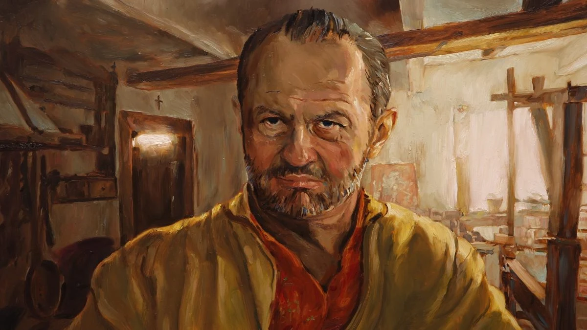 Andrzej Konopka w "Chłopach" Andrzej Konopka w "Chłopach"