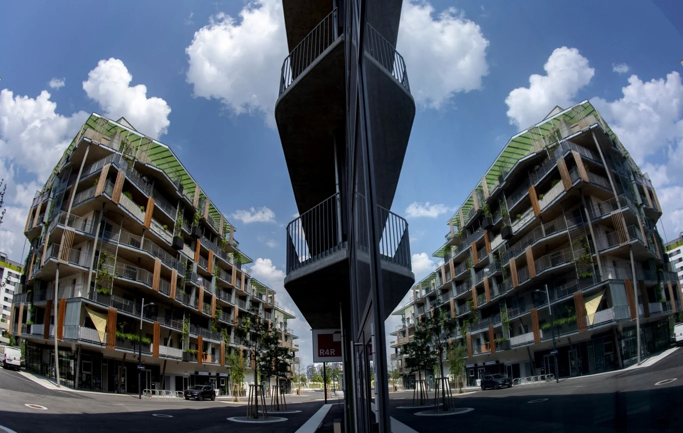 Seestadt - jedno z najnowszych osiedli mieszkań komunalnych w Wiedniu