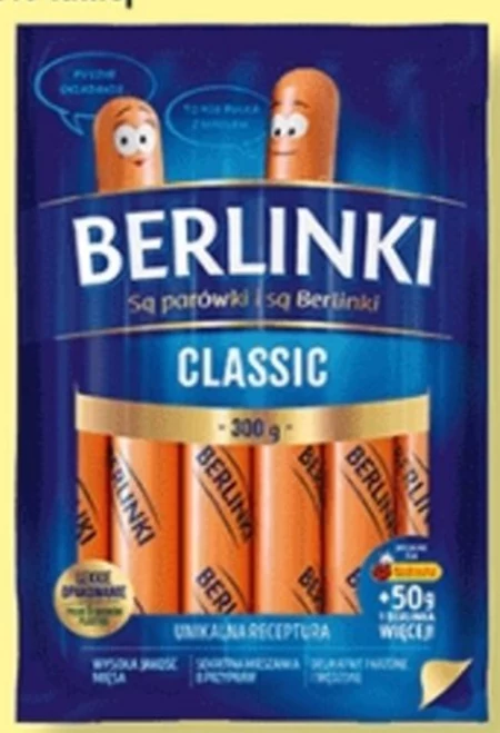 Parówki Berlinki