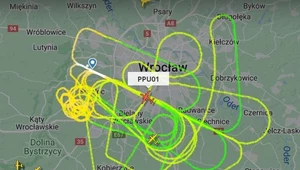 Flightradar24 oszalał. Dziwne odczyty nad Wrocławiem. Czy to samolot?