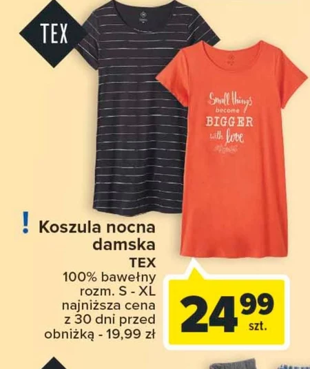 Koszula nocna TEX