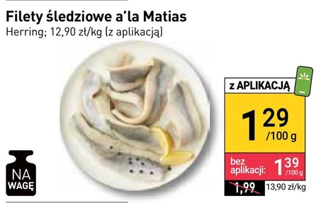 Filety śledziowe Herring